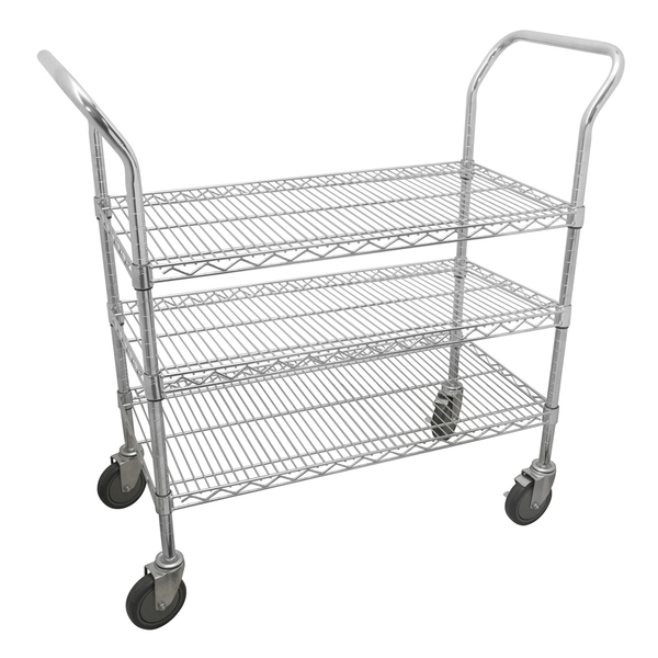Urrea Steel Utility carts, 3 Shelves, 992 lb 44187